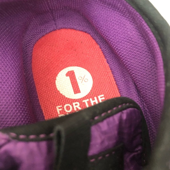 Rare Patagonia Woman’s Nylon Purple Size 8 Lace -Up Sneakers - Picture 4 of 16